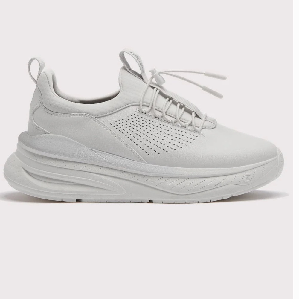Clove All-White Chunky Athletic Sneaker - Picture 2 of 6